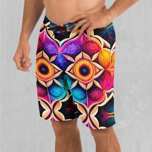 Blossoming Spectrum Board Shorts