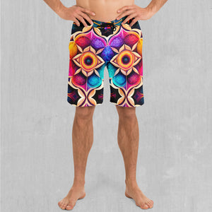 Blossoming Spectrum Board Shorts