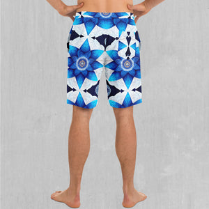 Delphinium Mandala Board Shorts