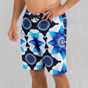 Delphinium Mandala Board Shorts