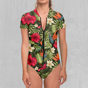 Botanical Short Sleeve Bodysuit