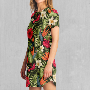 Botanical T-Shirt Dress