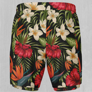 Botanical Men's 2 in 1 Shorts