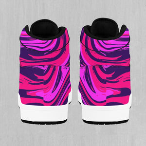 Candy Drip High Top Sneakers
