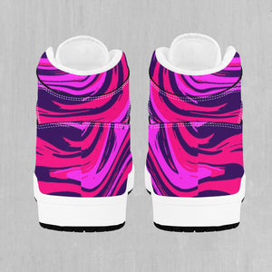 Candy Drip High Top Sneakers