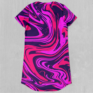 Candy Drip T-Shirt Dress