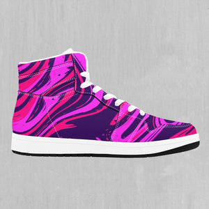 Candy Drip High Top Sneakers