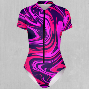 Candy Drip Short Sleeve Bodysuit