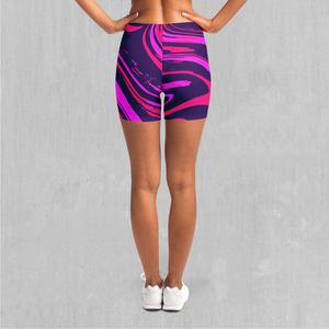 Candy Drip Yoga Shorts