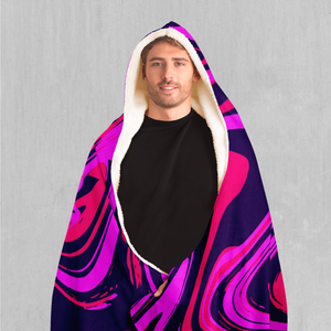 Candy Drip Hooded Blanket - Azimuth Clothing