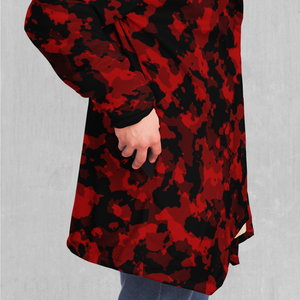 Cardinal Red Camo Cloak