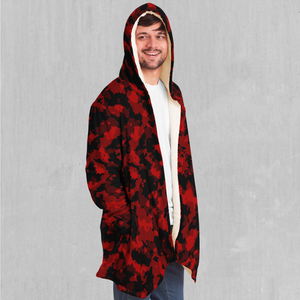 Cardinal Red Camo Cloak