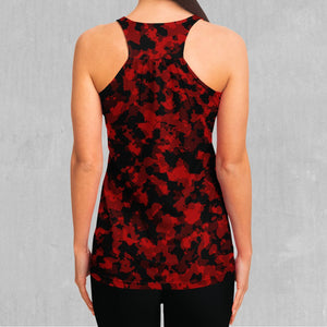 Cardinal Red Camo Women's Tank Top