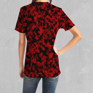Cardinal Red Camo Tee