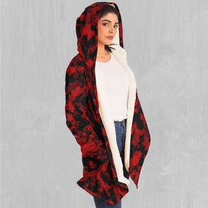 Cardinal Red Camo Cloak