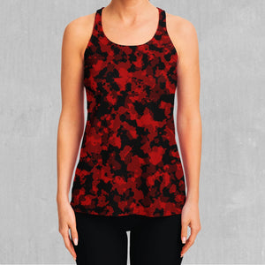 Cardinal Red Camo Women's Tank Top