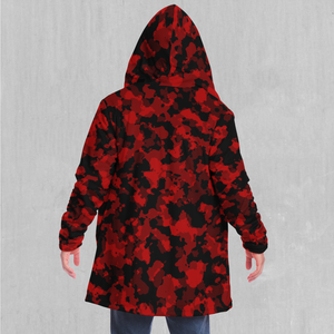 Cardinal Red Camo Cloak