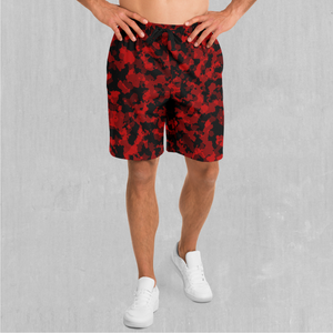 Cardinal Red Camo Shorts