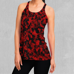 Cardinal Red Camo Women's Tank Top