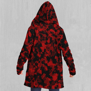 Cardinal Red Camo Cloak