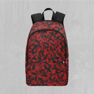 Cardinal Red Camo Adventure Backpack