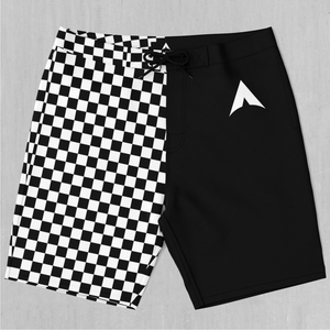 Checkerboard Board Shorts