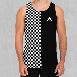 Checkerboard Men's Tank Top