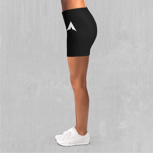 Checkerboard Yoga Shorts