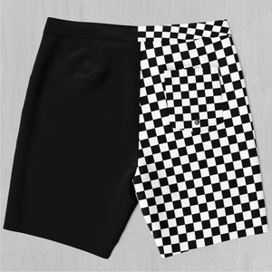 Checkerboard Board Shorts