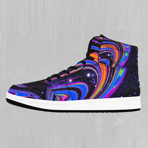 Chromatic Cosmos High Top Sneakers