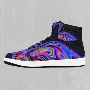 Chromatic Cosmos High Top Sneakers