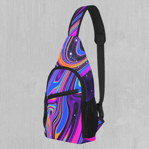 Chromatic Cosmos Sling Bag