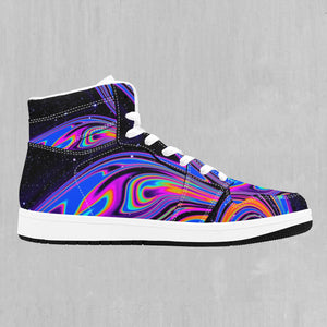 Chromatic Cosmos High Top Sneakers