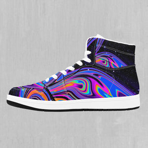 Chromatic Cosmos High Top Sneakers