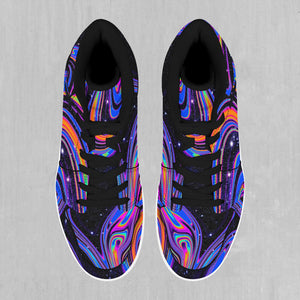 Chromatic Cosmos High Top Sneakers
