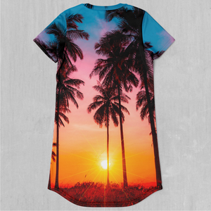 Coastal Dreams T-Shirt Dress