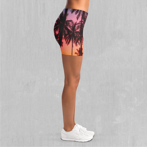 Coastal Dreams Yoga Shorts