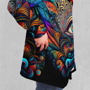 Cosmic Eye Cloak (White Fur)