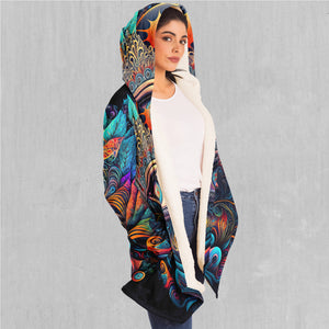 Cosmic Eye Cloak (White Fur)