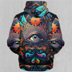 Cosmic Eye Sherpa Hoodie