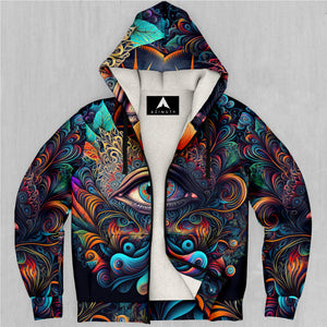 Cosmic Eye Sherpa Hoodie