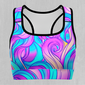 Cotton Candy Sports Bra