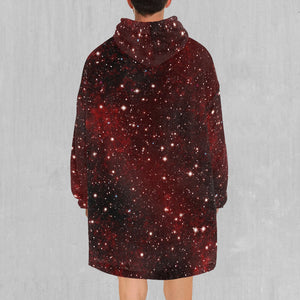 Crimson Space Blanket Hoodie