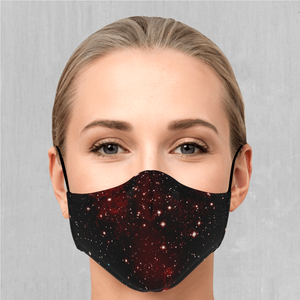 Crimson Space Face Mask - Azimuth Clothing