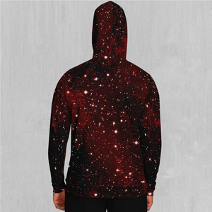 Crimson Space Hoodie - Azimuth Clothing