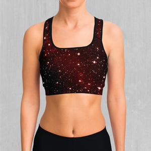 Crimson Space Sports Bra