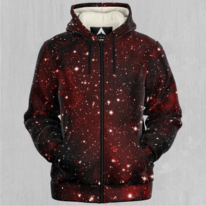 Crimson Space Sherpa Hoodie