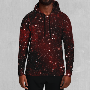 Crimson Space Hoodie - Azimuth Clothing
