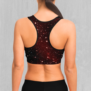 Crimson Space Sports Bra