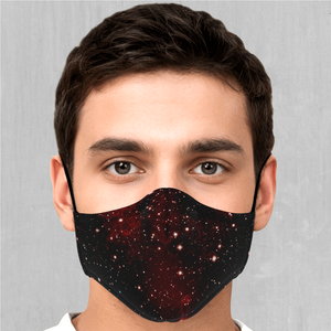 Crimson Space Face Mask - Azimuth Clothing